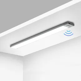 Luminária de parede sob o armário luz leve 800/1000/1100mAh armário portátil faixa de LED noite dissipar a escuridão