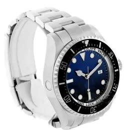 2023 AR V11 SA3135 Automatisk 116660 Mens Sea-Dweller 44mm Titta Black Ceramics Bezel Black/Blue Dial 904L Steel Armband Bästa utgåva Klockor Ptrx Nya män Watches