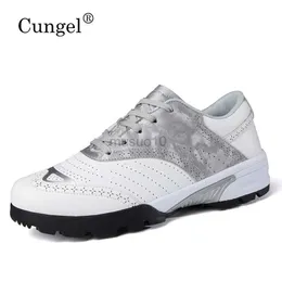 Other Golf Products Brand Golf Shoes for Athletics Men Professional Golf Tour Shoes Knobs Buckle Sport Sneakers Comfort Genuine Leather Golfer Shoes HKD230727