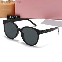 Designer Miui Sunglasses New Women's Polarized Fashion Trend Casual Glasses Driving Travel Leisure 4982