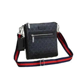Luxurys designers Mens axelväskor man äkta läderkortsor designer handväska bolsas messenger väska mode crossbody väska plånbok 21 cm till p kvaliteter