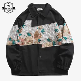 Giacche da uomo Giacca bomber retrò Uomo Ricamo Uniforme da baseball Giacche Giacca da corsa Coppia Moda coreana Street Cappotti larghi Giacca da uomo 230727