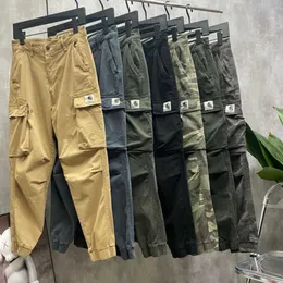 Stor försäljning överdimensionerade herrbyxor carhart designer byxor casual löst arbete multifunktionella leggings byxor ficka tröjor