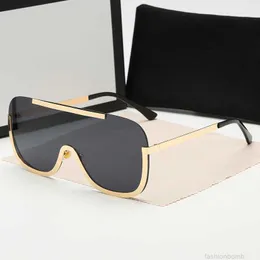 2023 أزياء النظارات الشمسية toswrdpar نظارات الشمس مصممة مصمم للنساء الحالات البنية العدسات المعدنية الأسود