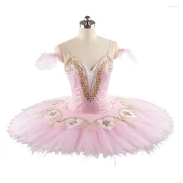 Scene Wear Professional High Quality Custom Size Girls Adult Women 12 Lager Performance Pink Classical Ballet Tutu