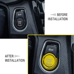 Car EngineStyling Ignition Start Stop Ring Case For Bmw F20 F21 F30 F31 F10 Button Decoration Switch Accessories Covers266J