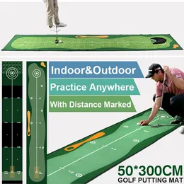 Andere golfproducten 50x300cm Putting Green Mat Indoor Apparatuur voor Home Office Mini Training 230726