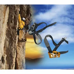 Climbing Ropes Adults Left Right Foot Ascender Tree Rigging Arborist Caving Safety Equipment Anti dropping Protector Accessory 230726