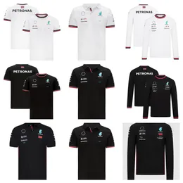 New summer F1 formula one short-sleeved shirt 2022 POLO shirt quick-drying top long-sleeved with the same custom2383