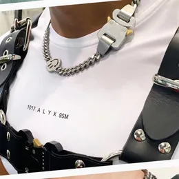 2020 1017 ALYX STUDIO LOGO Metal Chain necklace Bracelet belts Men Women Hip Hop Outdoor Street Accessories Festival Gift shi3331