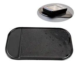 3pcs lot Black Plastic Foam Non Slip Dash Mat Sticker Dash Silicone Car Mat Dashboard Sticky Pad For Phone GPS #HP294S