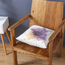 Almofada/decorativo customizável colorido brilhante cor sofá caso de pele de pêssego decoração de casa espaço geométrico impresso caso