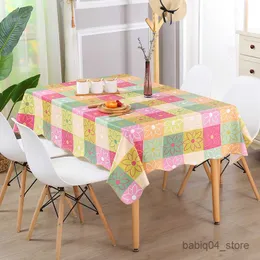 테이블 천 테이블 천으로 방수 직사각형 정사각형 정원 테이블 표지 얼룩 테이블 venceable de table r230727