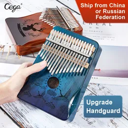 Novità Articoli Cega Kalimba 17 tasti Mogano Thumb Piano Mbira Strumento musicale Africa Finger Piano 30key Machine Instrumento 230727