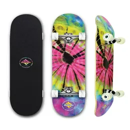 Tie Dye 31 In Popsicle Street Skateboard con 54 mm Twisted