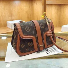 2023 Top Design Luxury Bags messenger da sella stampato ascellare di minoranza francese di alta qualità