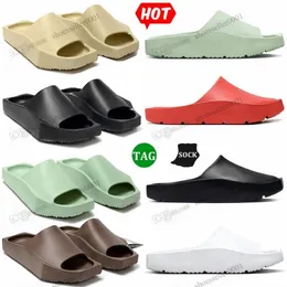 Hex mule designer slippers sandals for women men slipper eilish university red sea coral light silver black white casual walking sneaker 37ka#
