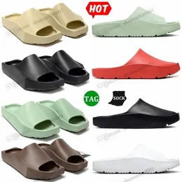 Hex mule designer tofflor sandaler för kvinnor män tofflor eilish universitet röda havet korall ljus silver svart vit casual promenad sneaker 37ka#