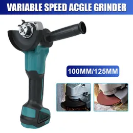 Equipment 21V Brushless Cordless Angle Grinder 100mm/125mm Wheel Diameter DIY Cutting Grinder Machine Power Tool