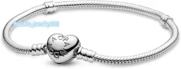 Wedding Bracelets PANDORA Pandora Jewelry Moment Heart Buckle Snake Chain Pendant Bracelet