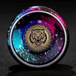 Yoyo Metal Yoyo Tiger Magic Yoyo Butterfly Professional Yoyo Unresponsive Competition Yo-yo Factory Aluminum Alloy Yoyo Toys for Kids 230726