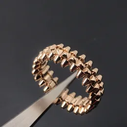 Anel de designer de marca de luxo banhado a ouro 18k anéis de prata em ouro rosa anel de moda para homens e mulheres joias de festa de casamento nunca mancham não alérgico