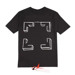 Luksusowe klasyki męskie T-koszulki Brandoff T-shirty Moda Oferta Strzałka X Printd Mężczyzn Kobiety Rozmiar EUR TEE TEE Pary Sport T-Shirt Hip Hop Krótkie rękawie Tshirt 7QC6