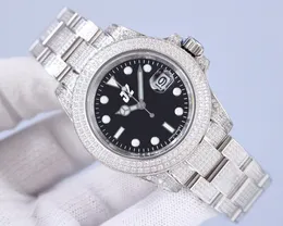 Luxury Full Diamond High Quality Men's Luxury Watch 41 MM Original Size Automatic Machinery