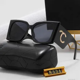 designer solglasögon för kvinnor lyxglasögon populära brev solglasögon kvinnor glasögon mode metall solglasögon med låda