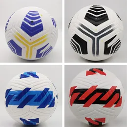 Pallone da calcio per club Serie A di alta qualità, taglia 5, materiale PU, palloni da allenamento per esterni senza cuciture, 319o