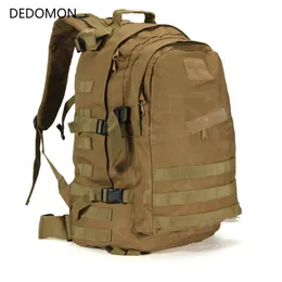 屋外バッグ40L 3Dスポーツ軍事戦術クライミングマウンテーリングバックパックキャンプハイキングトレッキングリュックサックトラベルアウトドアバッグ230726