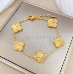 Kette Lucky Designer Elegant Charm Armband Cleef Fashion Vintage 5 Motive Armbänder Klee Blatt Halskette Luxus Design Hochzeit Schmuck Van 4/Four Flower Gifts