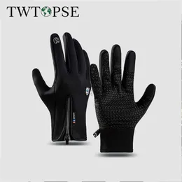 Ski Gloves TWTOPSE Touch Screen Ski Gloves Warm Waterproof Windproof Breathable Sports Running Riding Gloves With Reflective Winter Unisex HKD230727