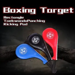 Sandsack Taekwondo Boxen Pads Kick Pad Karate Punch MMA PU Kinder Doppel Schwamm Rebound Boxer Training Erwachsene W6 230726