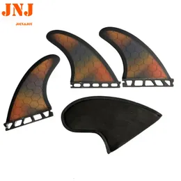 KayakアクセサリーJNJ Future Surfboard Fins Mf Medion G5グラスファイバーとハニカム230726で作られたスラスタ