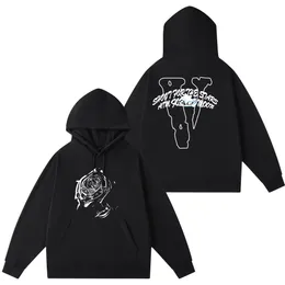 VLONE Новые мужские толстовки Классическая повседневная толстовка с капюшоном Модная тенденция для мужчин и женщин Толстовка с круглым вырезом и длинными рукавами Простой хлопковый пуловер DM WY 125