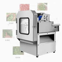 Stainless Steel Electric Vegetable Cutting Machine Multi-functional Automatic Kitchen Vegetable Processing Machine