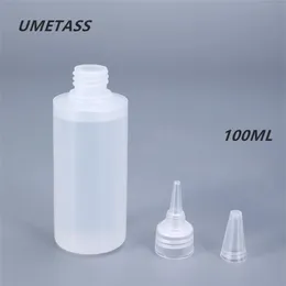 Umetass 내구성 플라스틱 압착 병 100ml 누출 방지 비 빈 드롭퍼 병을 액체 오일 콜로 안료를 판매하십시오 T200819326Z