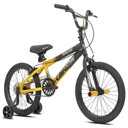 Bicycle 18 in Rampage Boy s BMX Child Bicycle, Gold and Black