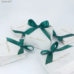 미니 대리석 크리스마스 선물 가방 쿠키 가방 크리스마스 홈 장식 2022 선물 가방 크리스마스 장식품 사탕 선물 상자 포장 l230620