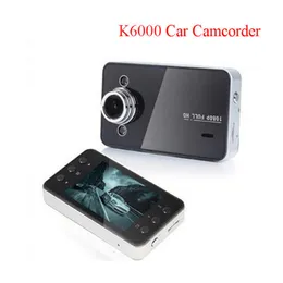 K6000 Araba DVRS 1080p 2 4 inç Full HD Gece Kaydedici Gösterge Tablosu Vizyon veiküler Kamera Dashcam Karkam Video Kayıt Carakal DVR K60248S