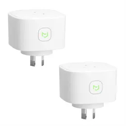 Smart Power Plugs Meross Au Smart Wi-Fiプラグ付きエネルギーモニタースマートソケットアウトレットALEXAアシスタントSmartThings HKD230727との動作