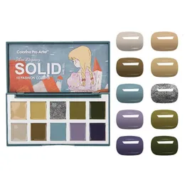 Nail Gel 10 i 1 Solid Polish Cream Palette Set UV Soak Off for Art Salon Manicure Kit Diy Home 230726