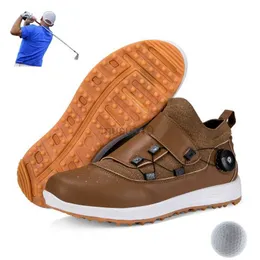 Inne produkty golfowe profesjonalne buty golfowe męskie mody trampki golfowe przybijane bez poślizgu butów golfowych bez poślizgu w rozmiarze 36-46 Buty oddychające męskie HKD230727