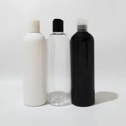 زجاجات التخزين 18pcs 400 مل أبيض أبيض صافٍ زجاجة سفر بلاستيكية بلاستيكية فارغة