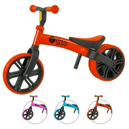 Y Velo Toddler Balance Bike - Red 9 Training Bicycle - Age 18 Months to 3 Years, Unisex