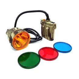 Lampada frontale da caccia a LED super luminosa Lampada da miniera ricaricabile Lampada da minatore di sicurezza