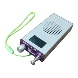Rádio nova chegada portátil ats100 si4732 receptor de todas as bandas fm rds am lw mw sw ssb dsp rádio com bateria