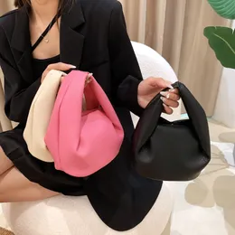 Worki wieczorowe Xiuya Pink torebki dla kobiet w stylu Korea Trendyol Miękkie torby krzyżowe Spring Pu Skórzanie All-Match Designer Portse 230727