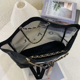 Tasarımcı Beach Bag Moda Tote Çanta Tatil Çanta Yüksek Kaliteli Lüks Çanta Kadın Lüks Crossbody Cüzdanlar Mesh Çanta Çanta Çanta Yaz 898